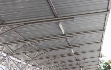 installing Dane In Shaw metal roofing